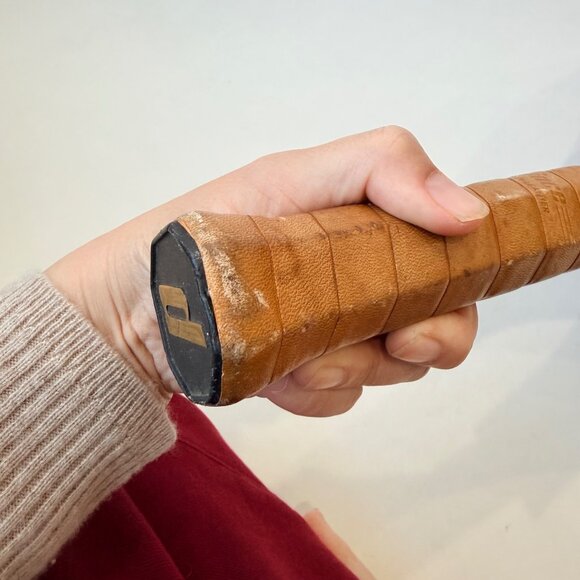 Vintage Prince Woodie Graphite Tennis Racket with Case – 4 3/8 - Picture 3 of 12